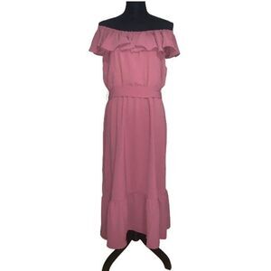 DKNY Tiered Maxi Dress